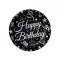 B&C Happy Birthday papírtányér 6 db-os 18cm
