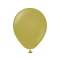 Pastel Olive, Zöld léggömb, lufi 20 db-os 5 inch (12,5 cm)