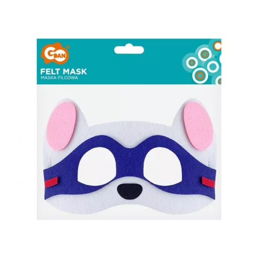 Dog Brigade Superhero, Kutyás filc maszk 18 cm