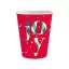 Red Joy, Karácsony papír pohár 6 db-os 250ml