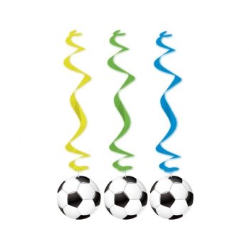 Football, Focis szalag dekoráció 3 db-os szett