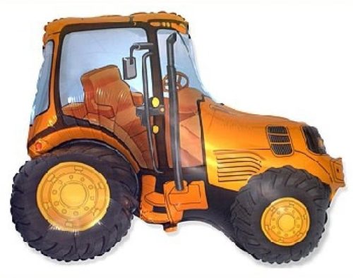 Tractor Orange, Traktor fólia lufi 61cm