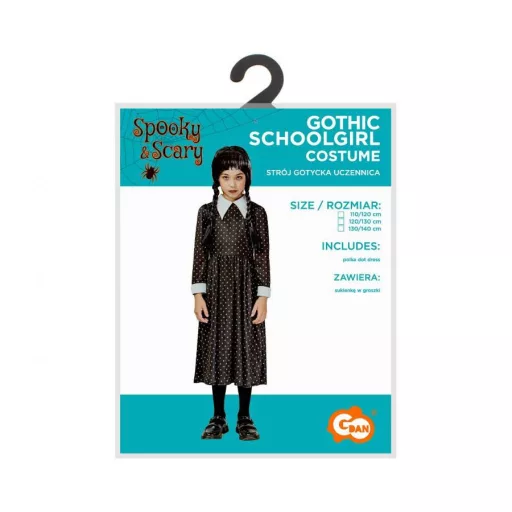 Gothic schoolgirl, Iskoláslány jelmez (120/130cm)