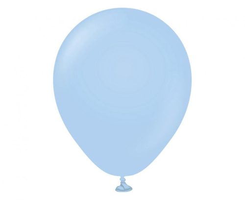 Blue Macaron, Kék léggömb, lufi 20 db-os 5 inch (12,5 cm)