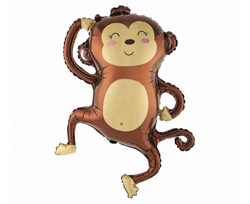 Monkey, Majom fólia lufi 78cm