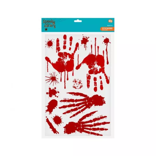 Bloody Traces, Véres nyomok ablak matrica szett