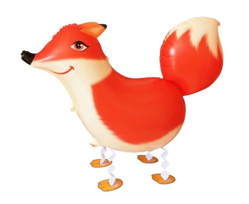 Fox, Róka sétáló fólia lufi 69cm