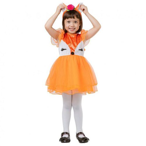 Róka Orange jelmez 92/104cm