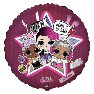 LOL Surprise Born to be Bad fólia lufi 46cm