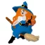 Witch on Broom, Boszorkány fólia lufi 61cm