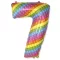 Pop It 7-es szám fólia lufi 69cm