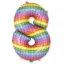 Pop It 8-as szám fólia lufi 69cm