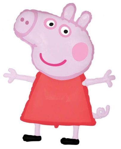 Peppa Pig, Peppa malac fólia lufi 61cm