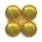 Gold, Arany léggömb tartó 90cm