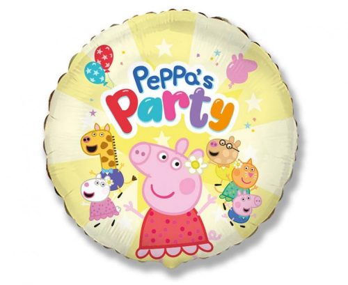 Peppa malac Yellow fólia lufi 48cm (WP)