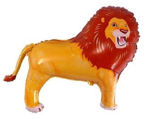 New Lion, Oroszlán fólia lufi 36cm