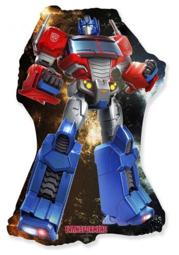 Transformers Optimus Fővezér fólia lufi 28 cm