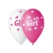 Baby Girl léggömb, lufi 5 db-os 13 inch 33 cm