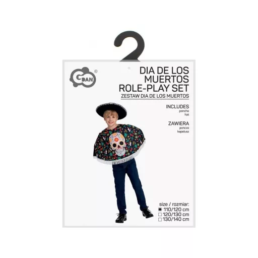 Halloween Day Of The Dead jelmez 110/120cm