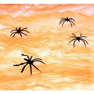 Spider Web Orange, Pókháló pókokkal