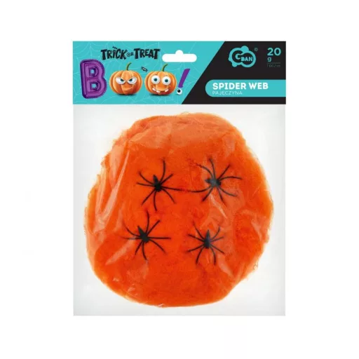 Spider Web Orange, Pókháló pókokkal