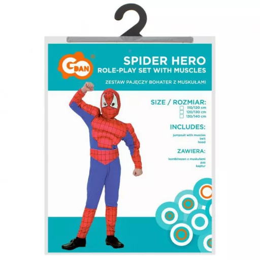Pókhős Hero jelmez 110/120cm