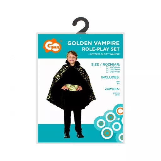 Vámpír Golden jelmez 120/130cm