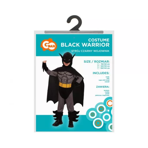 Godan Black Warrior, Fekete Harcos jelmez (130/140cm)