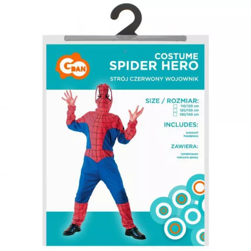 Pókhős Saver jelmez 120/130cm