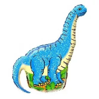Dinosaur Blue, Dinoszaurusz fólia lufi 36 cm