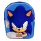 Sonic, a sündisznó Modern 3D hátizsák, táska 30 cm