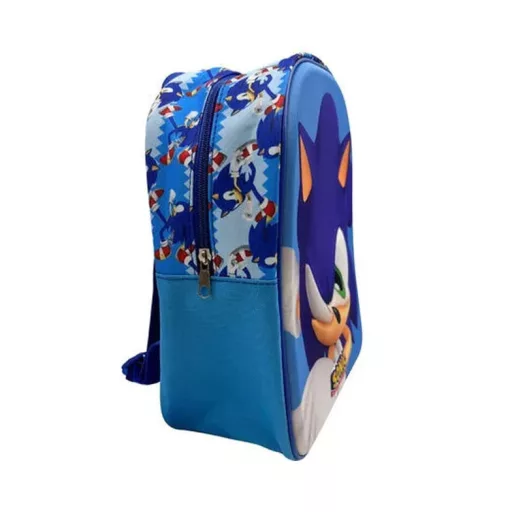 Sonic, a sündisznó Modern 3D hátizsák, táska 30 cm