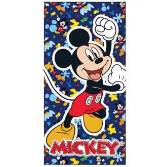   Disney Mickey Color Party fürdőlepedő, strandtörölköző 70x140 cm (Fast Dry)