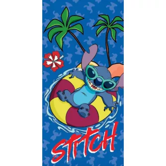   Disney Lilo és Stitch, A csillagkutya Summer Splash fürdőlepedő, strandtörölköző 70x140 cm (Fast Dry)