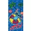 Disney Lilo és Stitch, A csillagkutya Summer Splash fürdőlepedő, strandtörölköző 70x140 cm (Fast Dry)