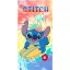 Disney Lilo és Stitch, A csillagkutya Ocean Ride fürdőlepedő, strandtörölköző 70x140 cm (Fast Dry)