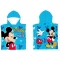 Disney Mickey Play Splash strand törölköző poncsó 50x100 cm (Fast Dry)
