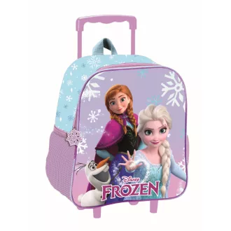   Disney Jégvarázs Winter Magic gurulós ovis 3D hátizsák, táska 32 cm