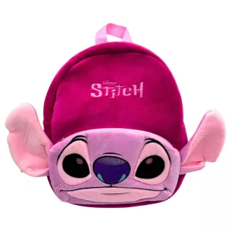   Disney Lilo és Stitch, A csillagkutya Angel 3D plüss hátizsák, táska 30 cm