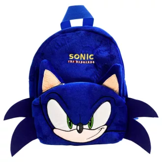 Sonic, a sündisznó Blur 3D plüss hátizsák, táska 30 cm