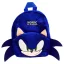 Sonic, a sündisznó Blur 3D plüss hátizsák, táska 30 cm