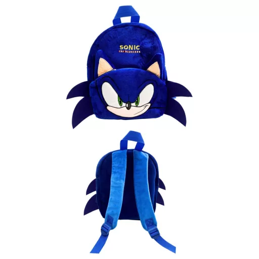 Sonic, a sündisznó Blur 3D plüss hátizsák, táska 30 cm
