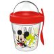 Disney Mickey pohár snack tartó fedéllel és kanállal 350ml