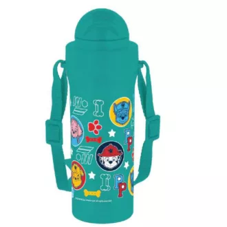 Mancs Őrjárat Heads műanyag kulacs akasztóval 300ml