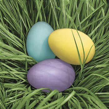 Húsvét Pastel Eggs in Grass szalvéta 20 db-os 33x33cm