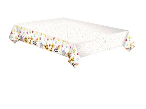 Happy Birthday Star papír asztalterítő 120x180cm