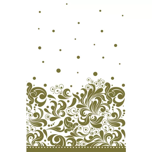 Díszes Gold papír asztalterítő 120x180cm