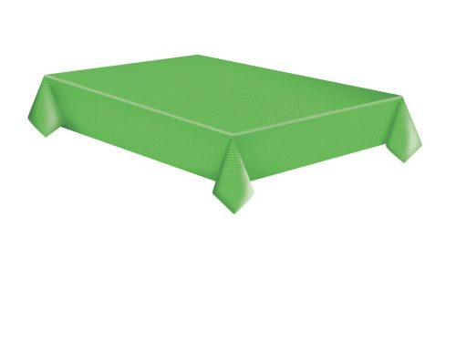 Zöld White Dots papír asztalterítő 120x180cm