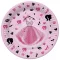Lányos Party Dress papírtányér 8 db-os 18cm