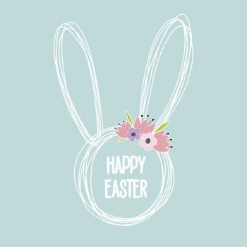 Húsvét Graphic Bunny szalvéta 20 db-os 33x33cm